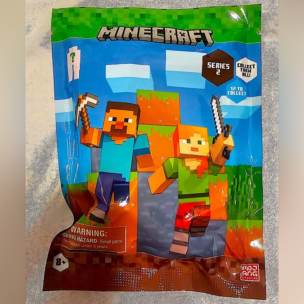 Lot of 20 Minecraft Stampers Series 2 Mystery Bags